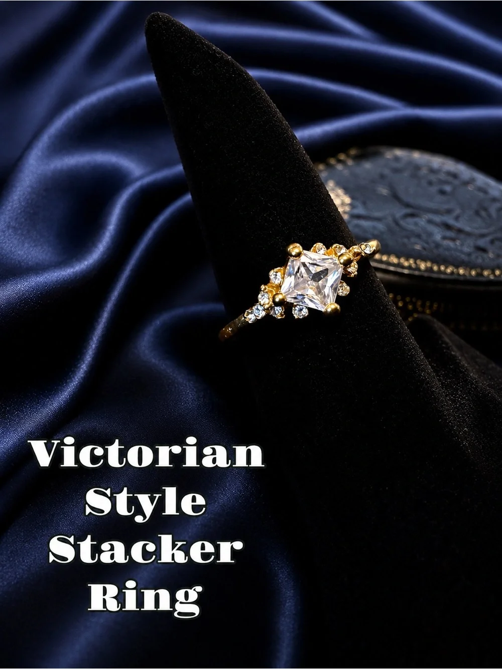 ❤️Host Pick-Darling Victorian Stacker Ring - Dainty Ring Thin Band High-Quality